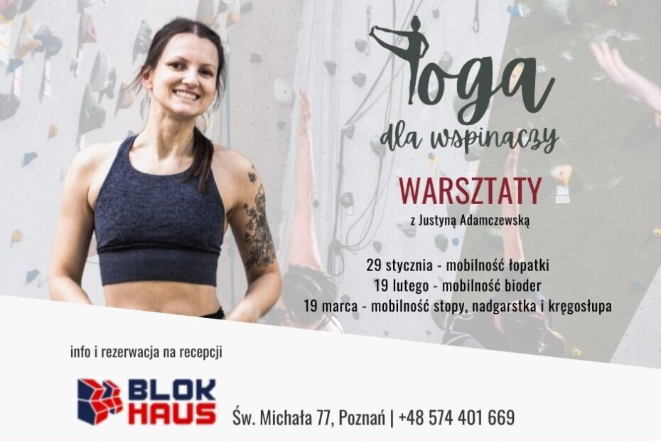 warsztaty joga dla wspinaczy